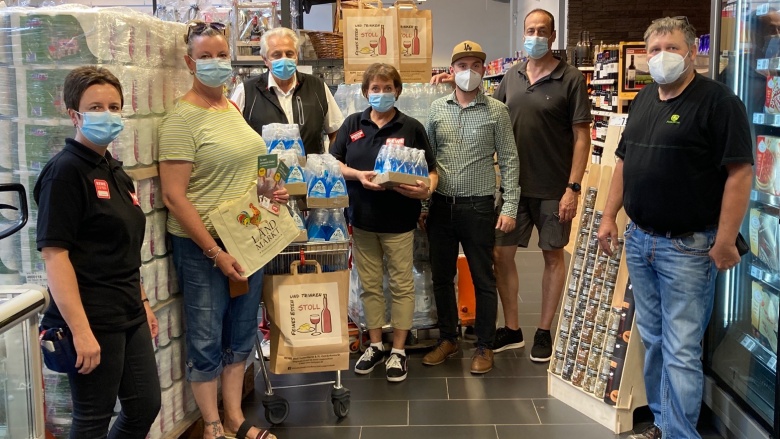 v.l.n.r: Frau Baiersdorf, Frau Fuchs, Herr Stoll, Frau Stoye, Herr Heck, Herr Schmidt, Herr Fuchs